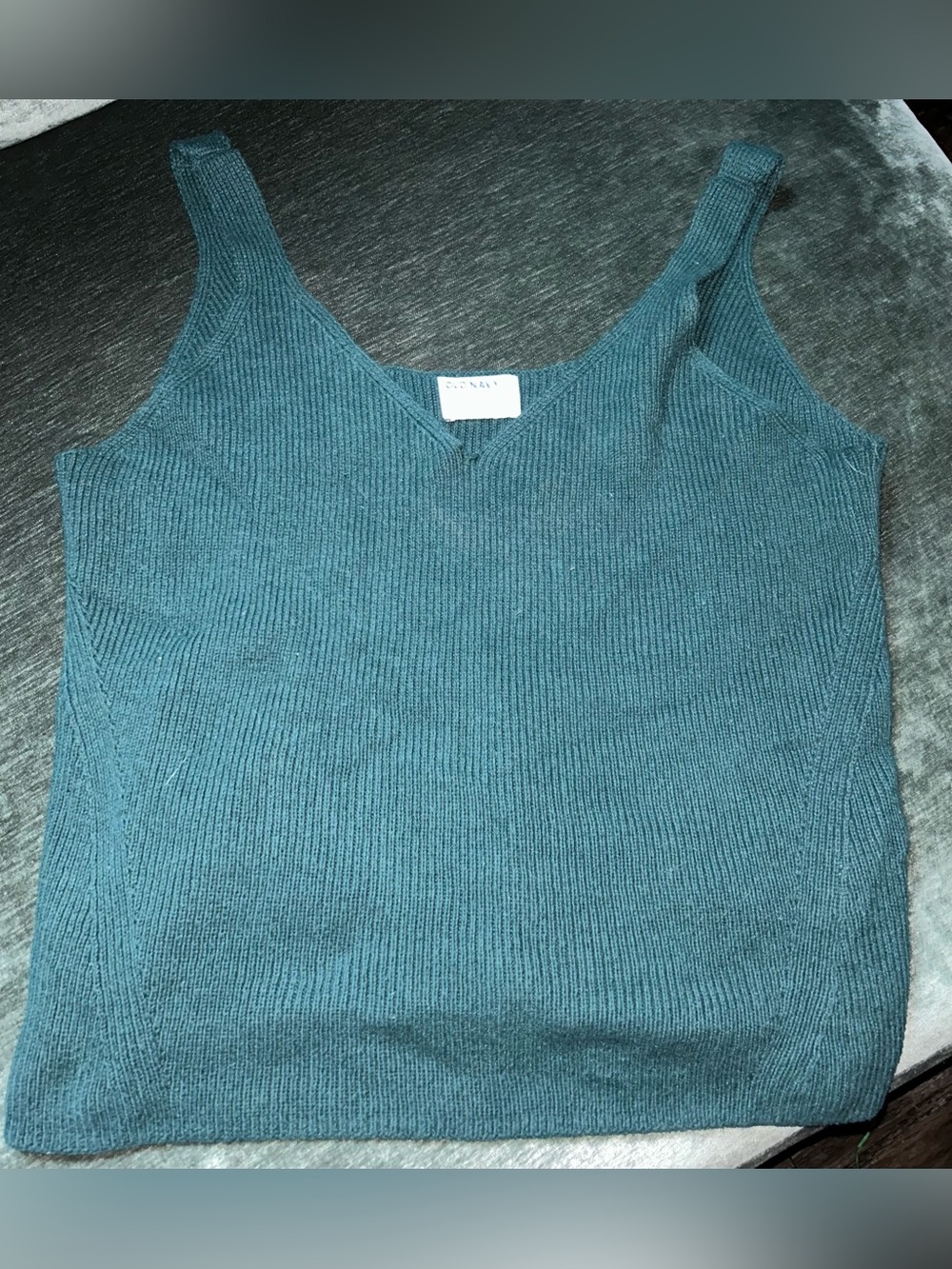 Old Navy Sleeveless V-Neck Knit Tank Top